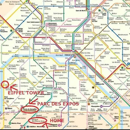 Mx - House 10 Min Paris Expos- 11 Bedrooms - Villa *